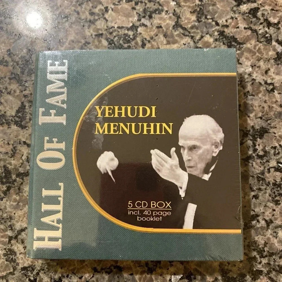 YEHUDI MENUHIN - Hall Of Fame - 5 CD - Import - **BRAND NEW/STILL SEALED** - Picture 1 of 2